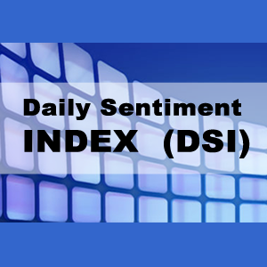Daily Sentiment Index (DSI) 1/2 Yr