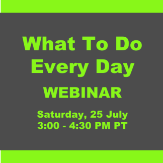 Jake Bernstein Webinar   What to Do Every Day  Client  $249