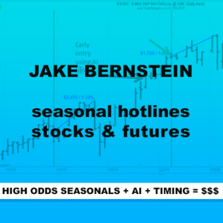 Seasonal Hotlines  STOCKS & FUTURES  COMBO 26 Wks SALE $395