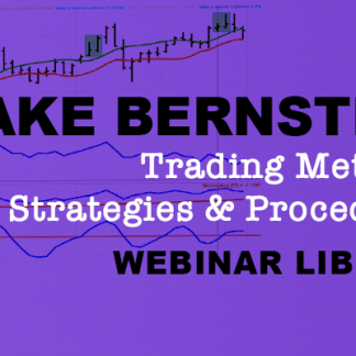 Jake Bernstein Trading Methods, Strategies & Procedures Webinar Library