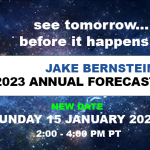 Jake Bernstein 2023 Annual Forecast Non-Client $389