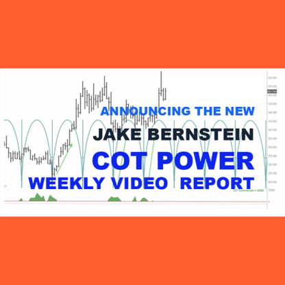 Jake Bernstein COT POWER Weekly Video Report  $595  SALE $295