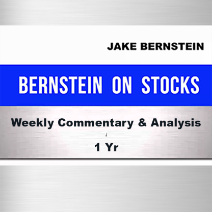 BERNSTEIN ON STOCKS  WEEKLY NEWSLETTER  1 Yr  SALE $129